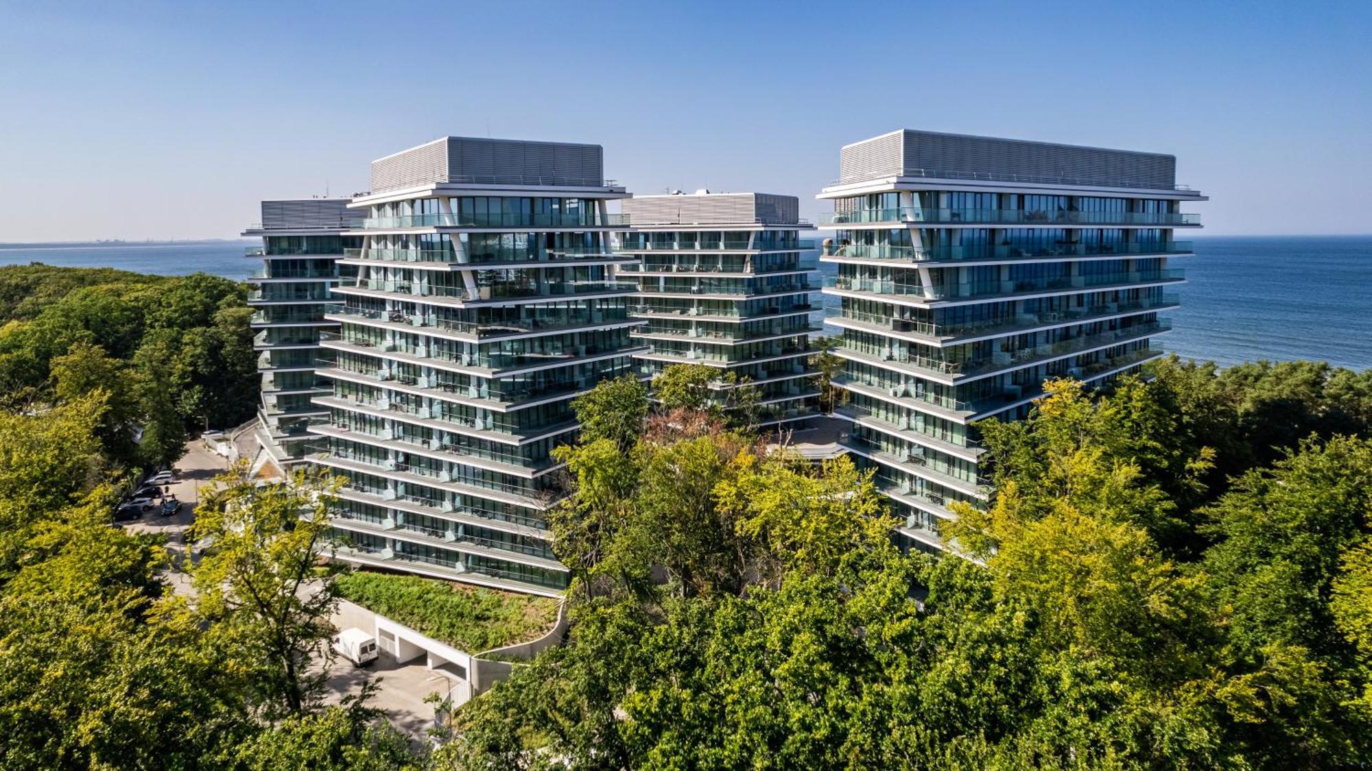 Prywatne Apartamenty Sun & Snow W Wave Z Basenem Мендзиздрое Екстериор снимка