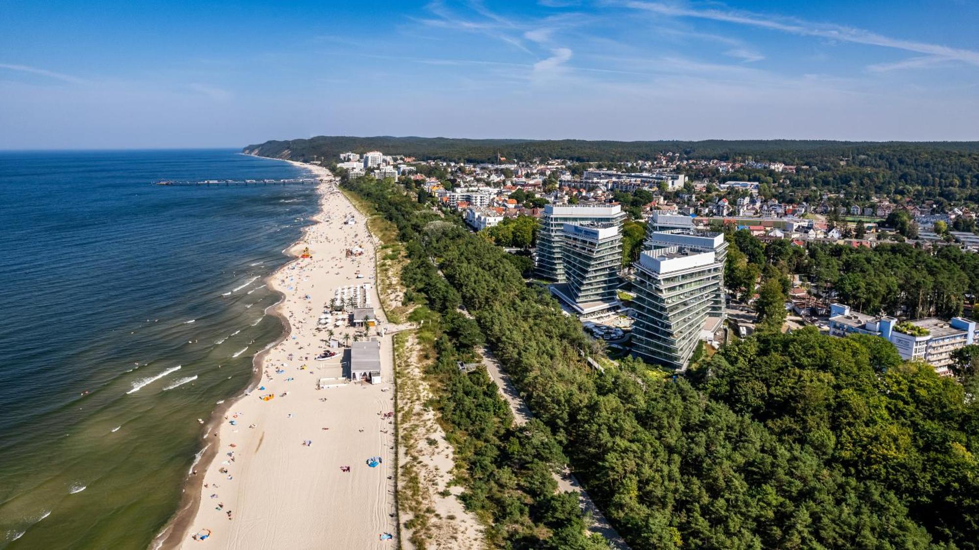 Prywatne Apartamenty Sun & Snow W Wave Z Basenem Мендзиздрое Екстериор снимка